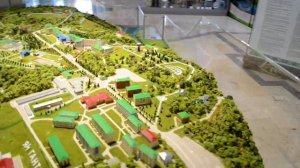 Схема -макет расположения обьектов санатория Янган- тау.