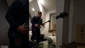 Marshall DSL 20 + Epiphone Prophecy Custom EX * Blackstar LT Metal(ISF max on left) ^ my own delay