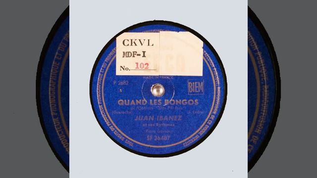 QUAND LES BONGOS JUAN IBANEZ et ses Rythmes смотреть онлайн