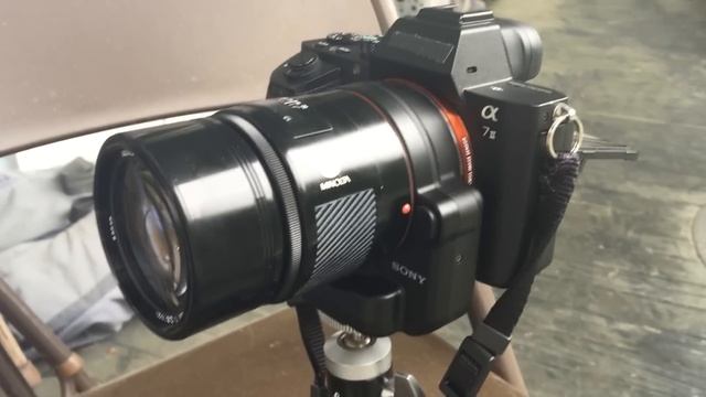 Video with the Sony a7ii, LA-EA4 and Minolta 135 2.8 lens смотреть онлайн