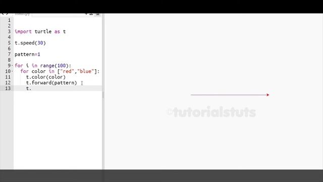 Hexagon Pattern in Python Turtle | Python turtle graphics tutorial