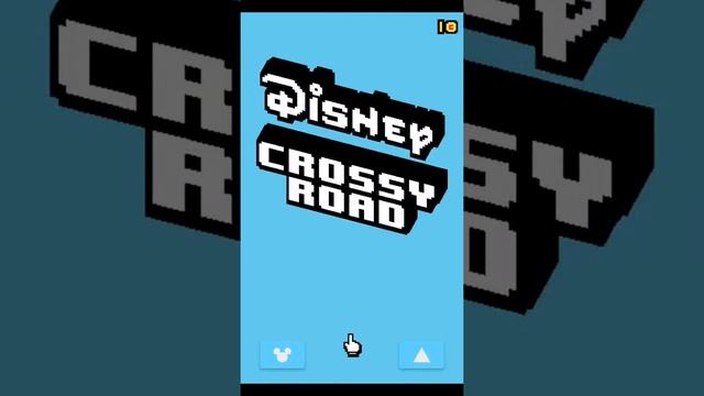 Играем в Crossy Roab. Disnep•