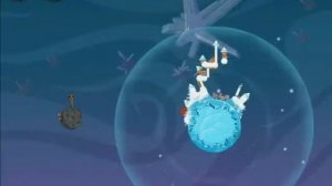 Angry Birds Space - Level 2-28 - 3 Star Walkthrough Cold Cuts | WikiGameGuides