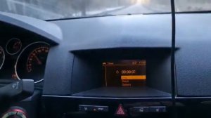 Опель Астра H GTC 1.6  116л.с разгон до сотни 100км/ч