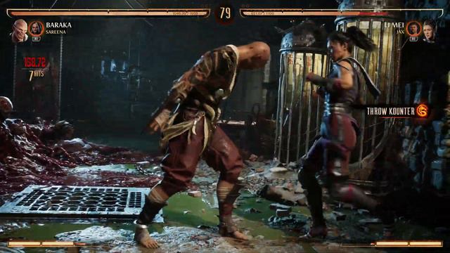 Mortal Kombat 1 - Baraka Gameplay Tower Ending [4K60FPS]