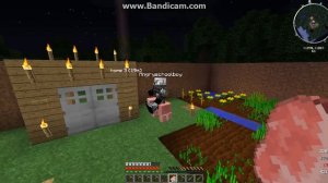 Minecraft приколы "Поездка на свинье"