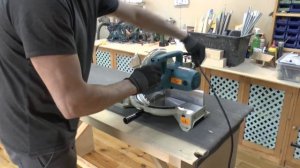 Распаковка с затупами Makita LS 1040N