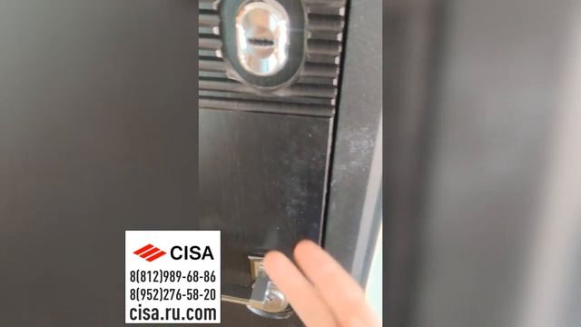 Установка умного электронного замка невидимки от компании Cisa. Отзыв нашего постоянного клиента.