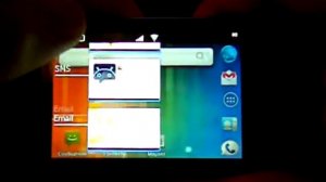 LG GT540 Optimus Android runs Ice Cream Sandwich interface.MP4