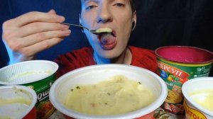 АСМР ИТИНГ КАРТОФЕЛЬНОЕ ПЮРЕ | ASMR EATING POTATO PUREE