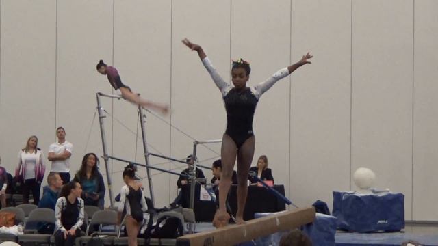 Level 9 Silver Bar Junior WOGA Gymnast Genesis Gibson at Texas Prime Meet смотреть онлайн