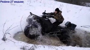 CF MOTO 500 на 27 ведьме