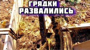 Деревянные грядки прогнили на 5й год.mp4