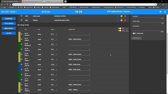 Dept. of Justice Cops #613 - Dispatcher Patrol смотреть онлайн