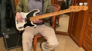 звучание бас гитары Fender Precision (Telecaster) 1968. USA