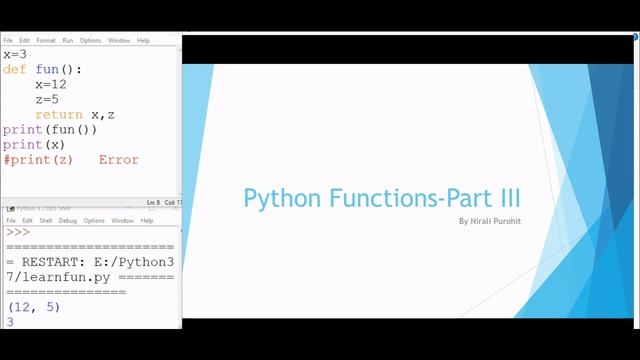 Class 12 CBSE Functions in python