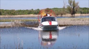 Аэросани "Патруль" по мелководью и грунту