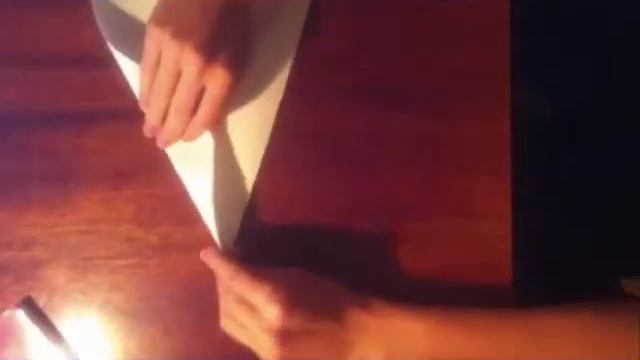 Делаем бумажный самолетик #1  (простой)| Making paper airplane