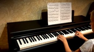 Этюд №5 для левой руки op.718 - Черни (Софья 10 лет)