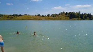 Меловой карьер. Белорусские мальдивы#путешествия  #отдых #купания  #меловой