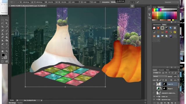 CRP - Creating the 'club' in Photoshop смотреть онлайн