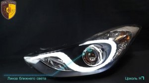Тюнинг фары Хендай Элантра Аванта МД / Headlights Hyundai Elantra Avanta MD