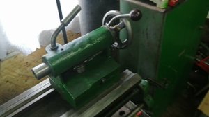 Токарный 1615. Доработка задней бабки