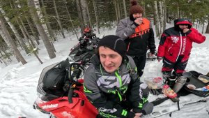 Красиво закрыли Снегоходный  сезон в М.О!!! 4к