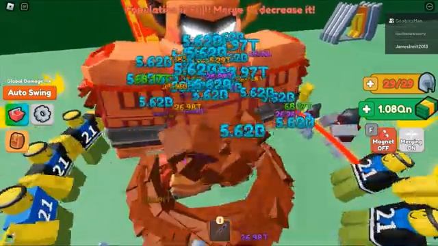 Roblox #1 In Merge Army Simulator! смотреть онлайн