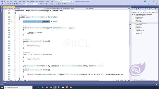 Save and Display Image/Photo || ASP.NET Core with MongoDB || NoSQL || .NET 5.0