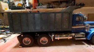 1/14 RC KING DUMP TRUCK Part 2. RC 1/14 Кинг Хаулер - новая жизнь! Теперь самосвал. Часть 2