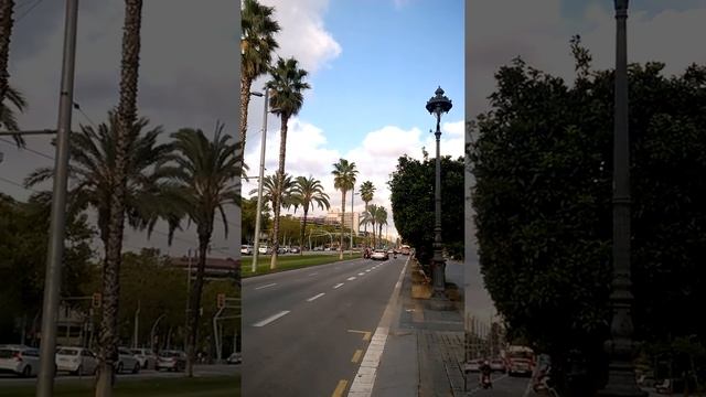 Испания. Барселона. Проспект Диагональ. Spain. Barcelona. Diagonal Avenue