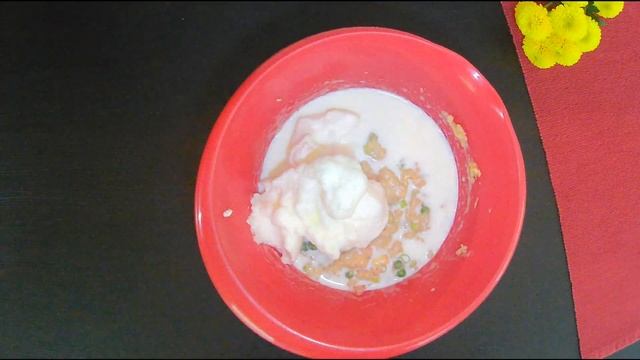 Куриное суфле с горошком, помидорами и зеленым луком❗️ Полезное, диетическое блюдо - оценит каждый❗