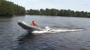 Skyboat. Ходовые испытания лодки SB 360 RC с мотором 15 л с