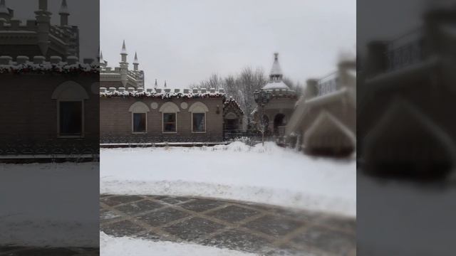 Москву завалило снегом❄️❄️❄️#москвавснегу#снегопад#зима#зимняясказка#зимапришла#парк#сквер