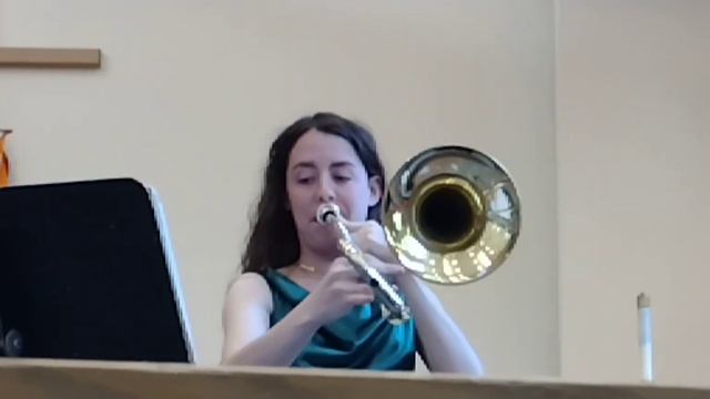 Gracie Potter, Trombone , Choral, Cadence et Fugato VID 20230604 144728456 смотреть онлайн