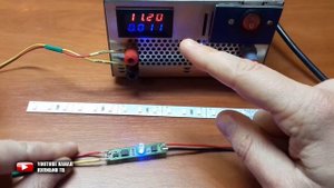 СЕНСОРНЫЙ ДИМЕР ДЛЯ РЕГУЛИРОВКИ СВЕТОДИОДНЫХ ЛЕНТ.
