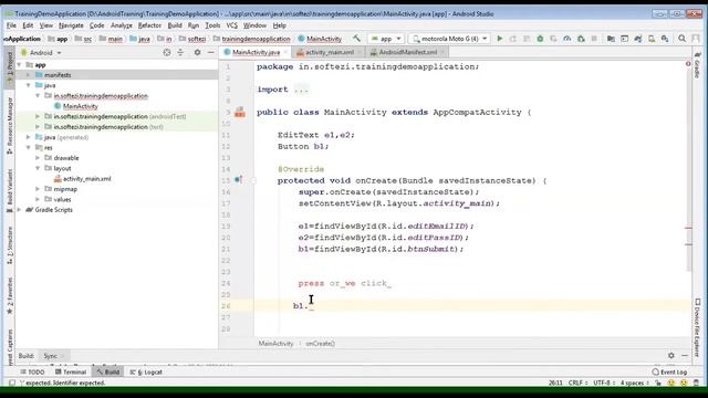 Android Development Training [ JAVA+XML ] Demo Session | UGTech смотреть онлайн