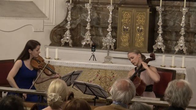 Johann Pachelbel Canon in D dur / И.Пахельбель Канон Ре- мажор -Дуэт для скрипки и виолончели смотреть онлайн