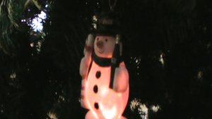 Игрушка снеговик