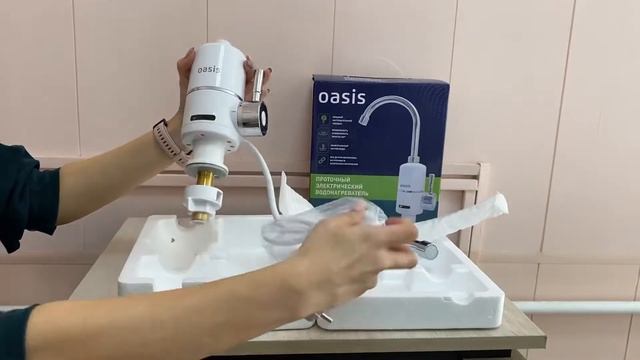 Проточный водонагреватель Oasis KP-P(X) смотреть онлайн