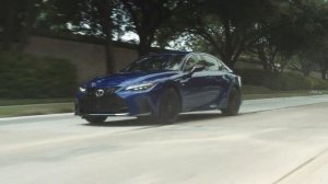 New Lexus IS (2021) Ultrasonic Blue