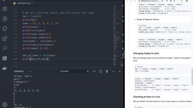 Python in Amharic: Day 4 - 2/4