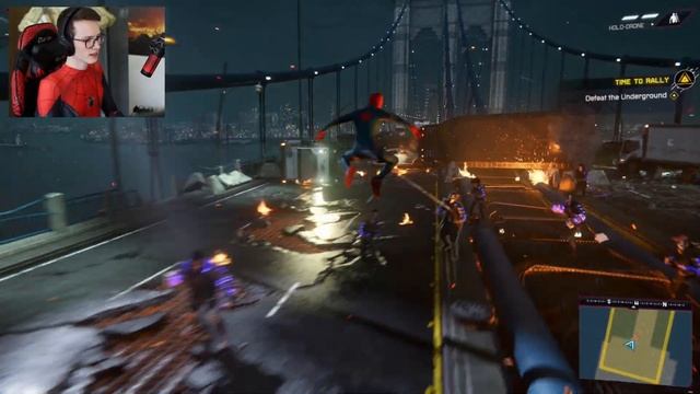 IT'S PHIN?!?! - Marvel's Spider-Man: Miles Morales let's play part 3 смотреть онлайн