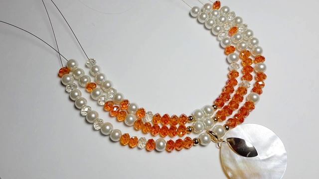 Переделка для Светланы из Ярославля. Самое парадное колье. смотреть онлайн