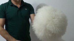 Папаха классическая белая