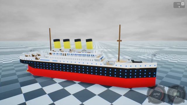 ОГРОМНЫЙ ТИТАНИК ИЗ ЛЕГО | BRICK RIGS смотреть онлайн