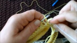 КРУГЛАЯ ажурная КОКЕТКА с анатомическим ростком / ВЯЗАНИЕ СПИЦАМИ / (подробный МК )ЧАСТЬ 2