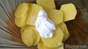 Картошка с фаршем в духовке