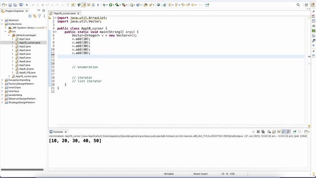 What is Cursors in Java | Enumeration, ListIterator , Iterator in Java | Collections in Java